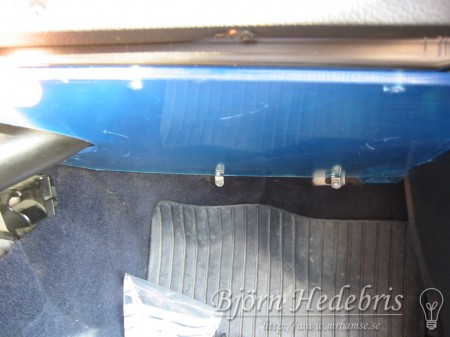 Plexiglas i Volvo 240