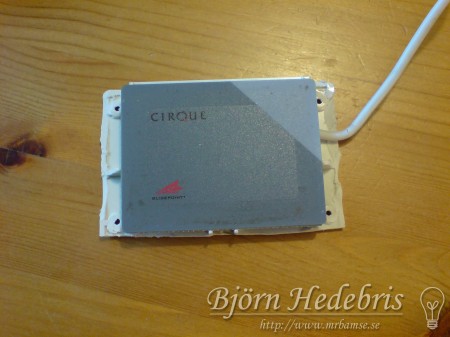 Cirque touchpad, askkopp, bildator