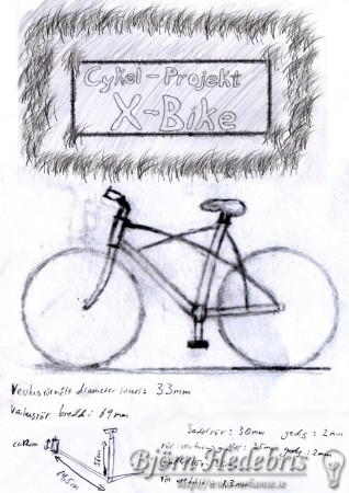 X-Bike ritning